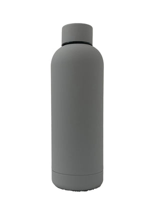 17oz Rubber Vacuum Insulated Stainless Steel Water Bottle