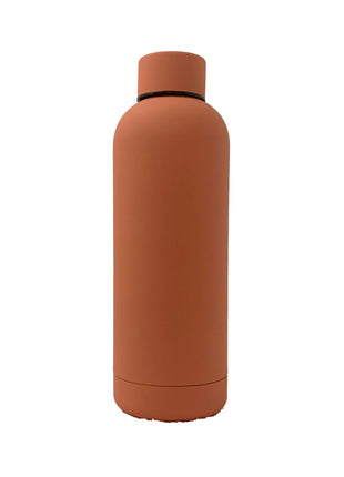 17oz Rubber Vacuum Insulated Stainless Steel Water Bottle