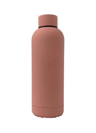 17oz Rubber Vacuum Insulated Stainless Steel Water Bottle