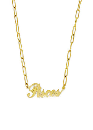 Annie Zodiac Chain Necklace