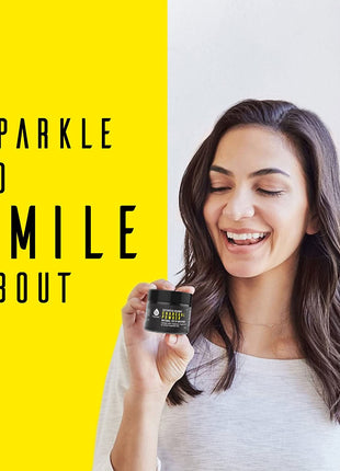 Activated Coconut Charcoal Powder Natural Teeth Whitener