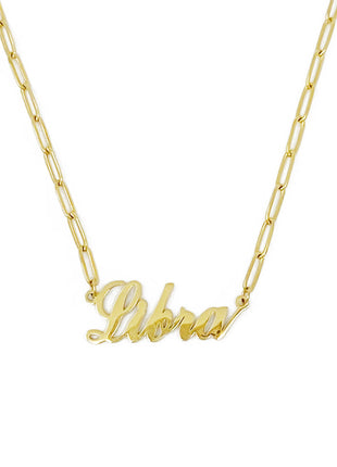 Annie Zodiac Chain Necklace