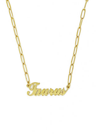 Annie Zodiac Chain Necklace