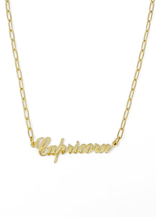 Annie Zodiac Chain Necklace
