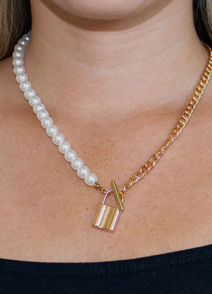 Leah Padlock Necklace