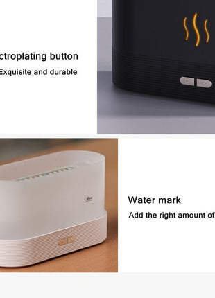 Ultrasonic Usb Fire Essential Oil Aroma Diffuser